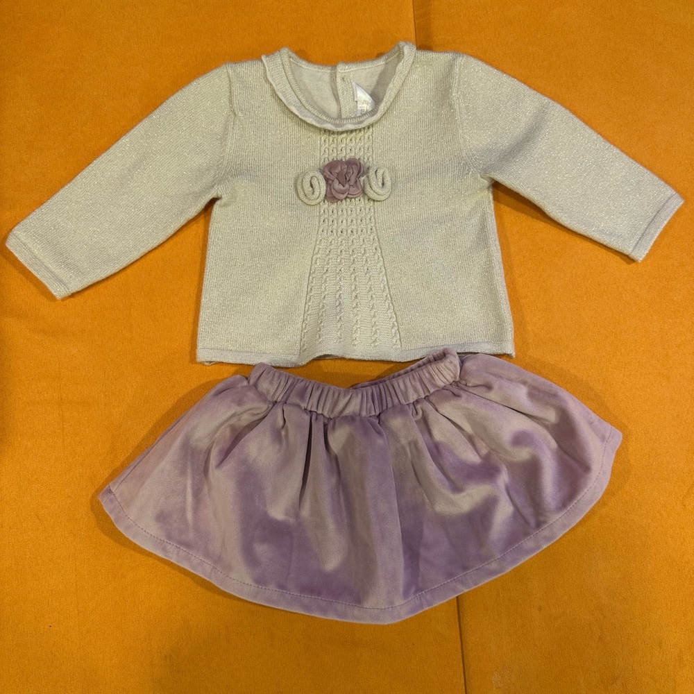 Mayoral Sweater & Skirt Set